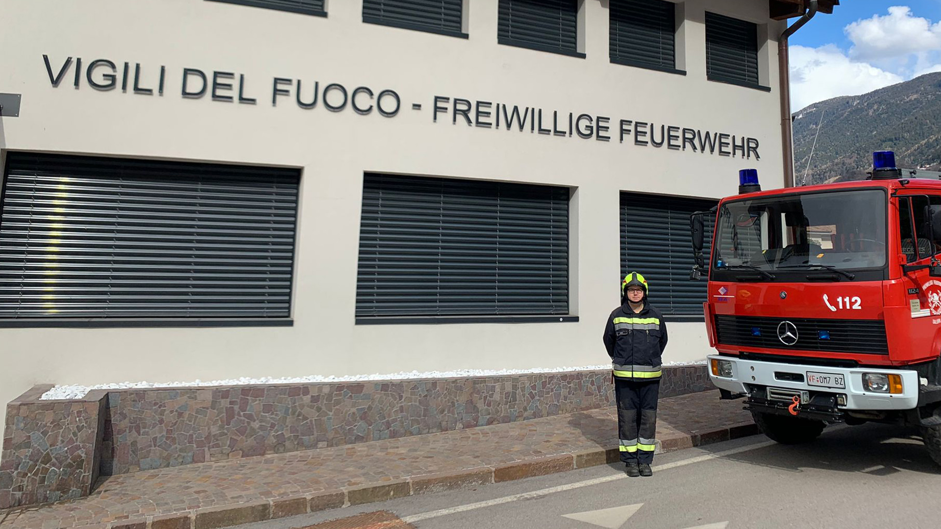 “Io, comandate dei vigili del fuoco”