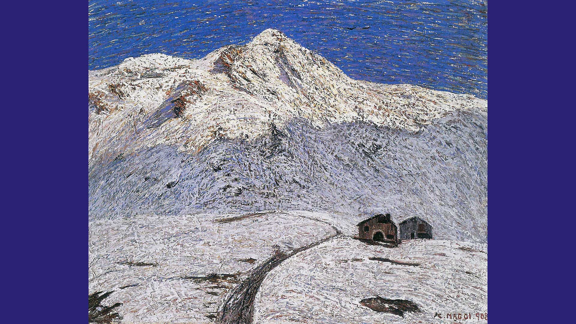 Cesare Maggi, il pittore della neve