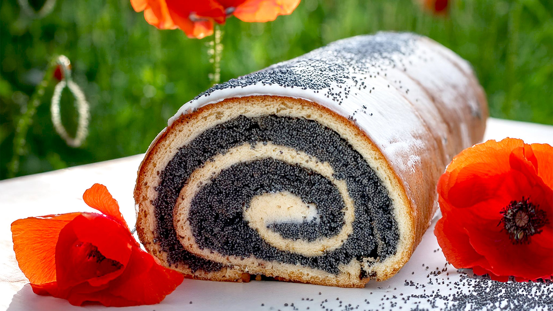 Rotolo ai semi di papavero