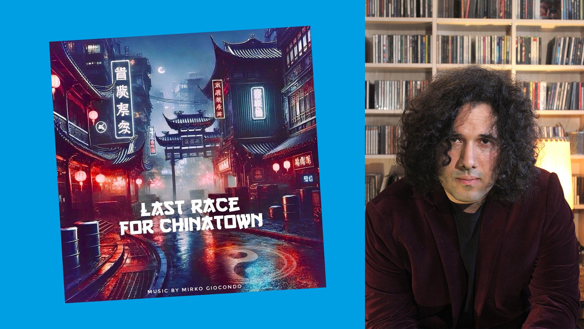 Mirko Giocondo alla guida dell’ultima corsa per Chinatown