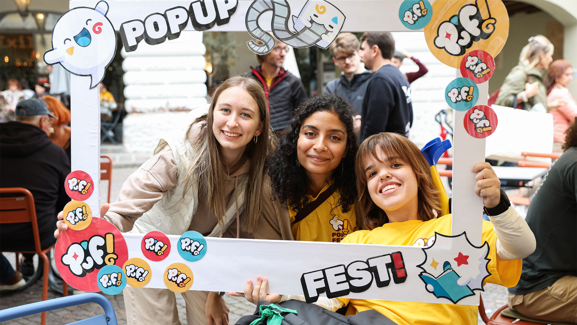 I volti sorridenti di Pop Up Fest