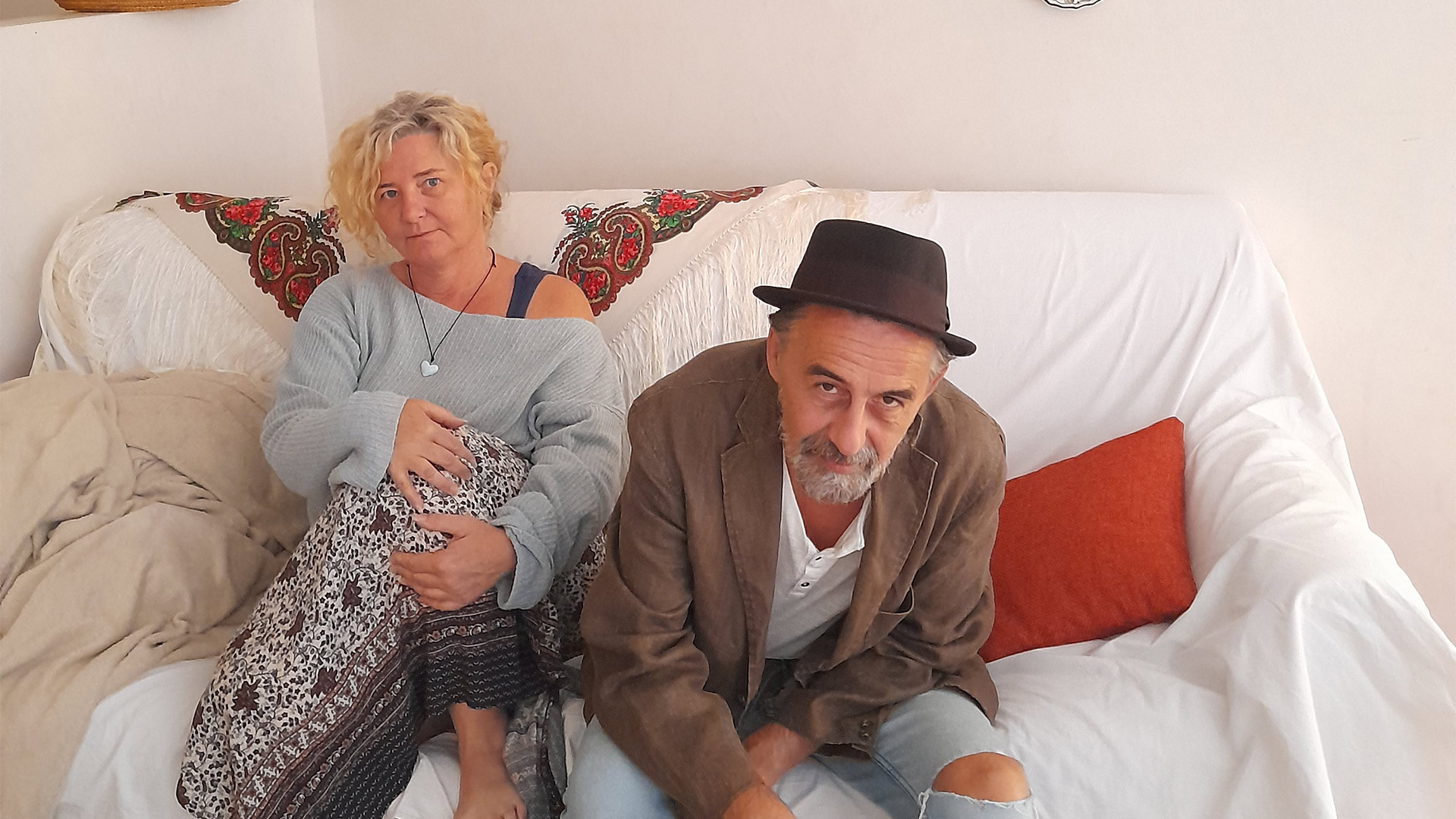 Un tè, anzi un caffè, per due: Geena e Rufus