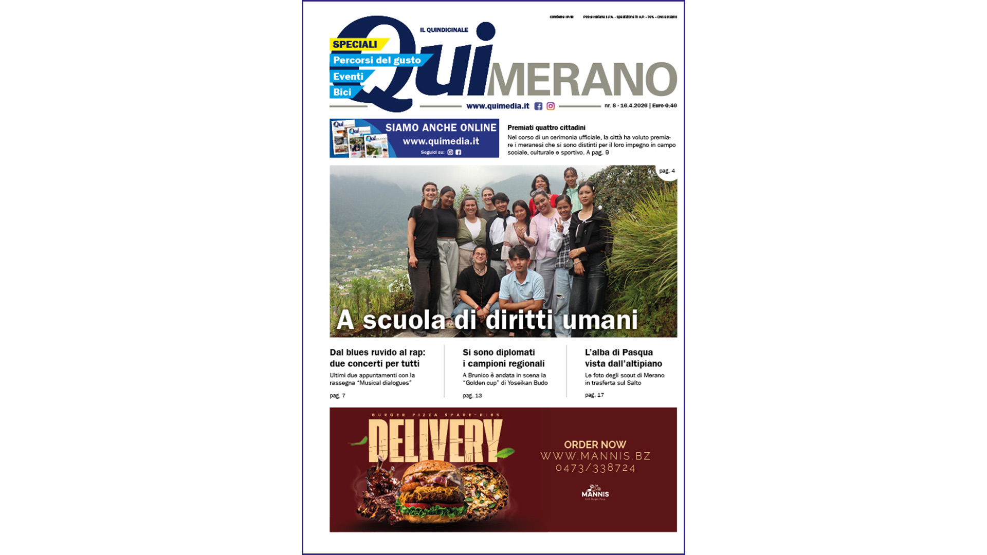 QuiMerano – nr8 – 16.4.2026
