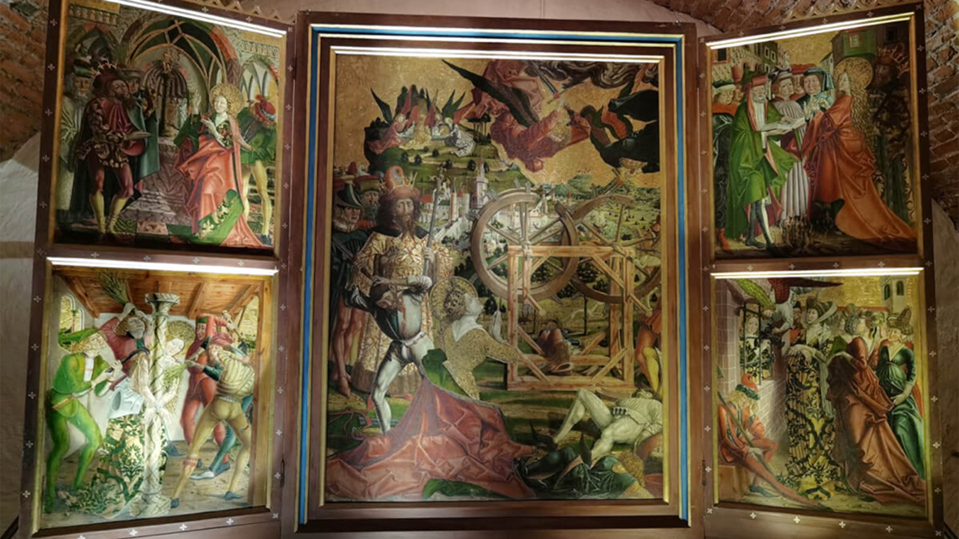Il Pacher custodito nel nuovo museo dell’Abbazia di Novacella