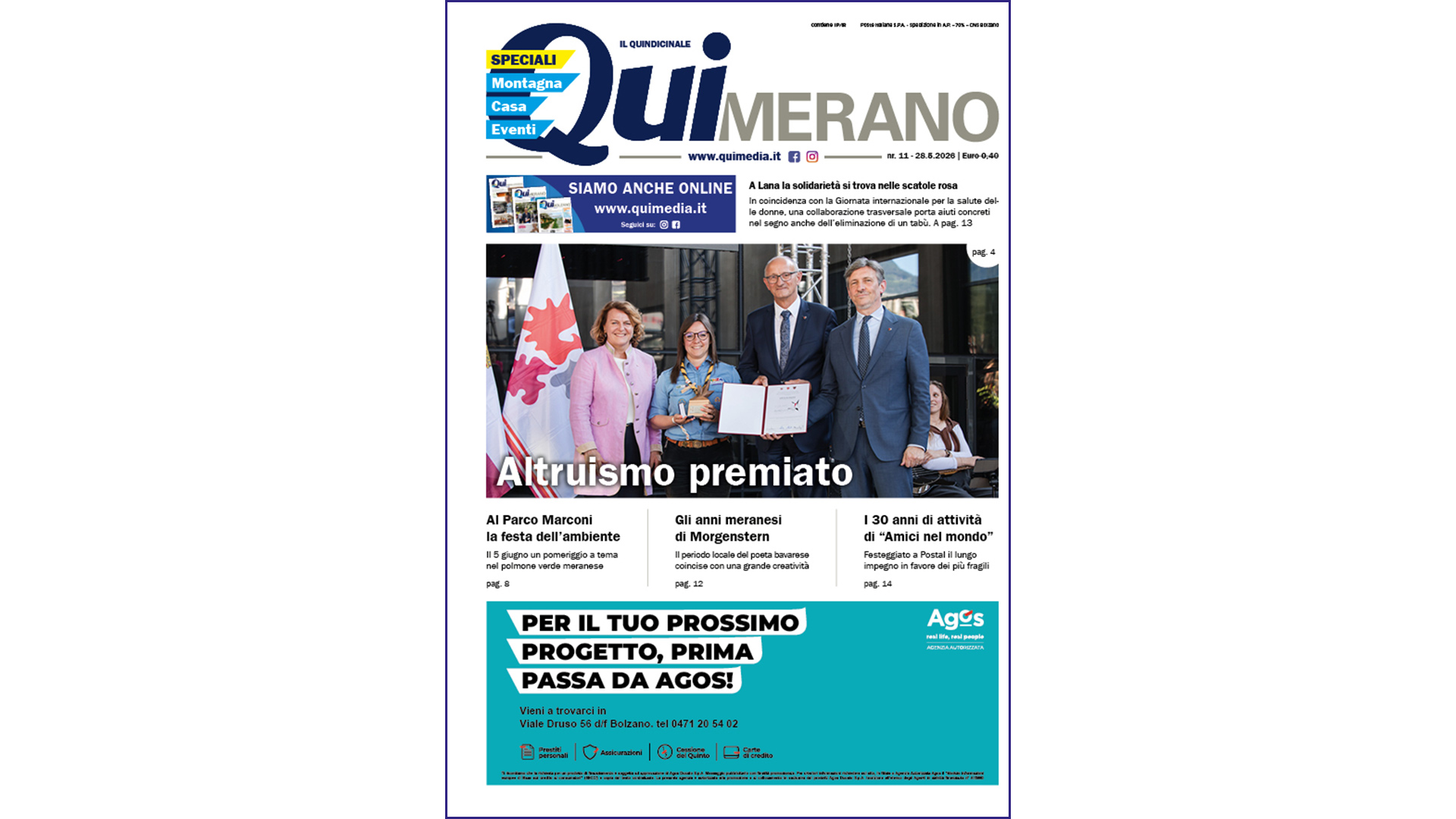 QuiMerano – nr11 – 28.5.2026