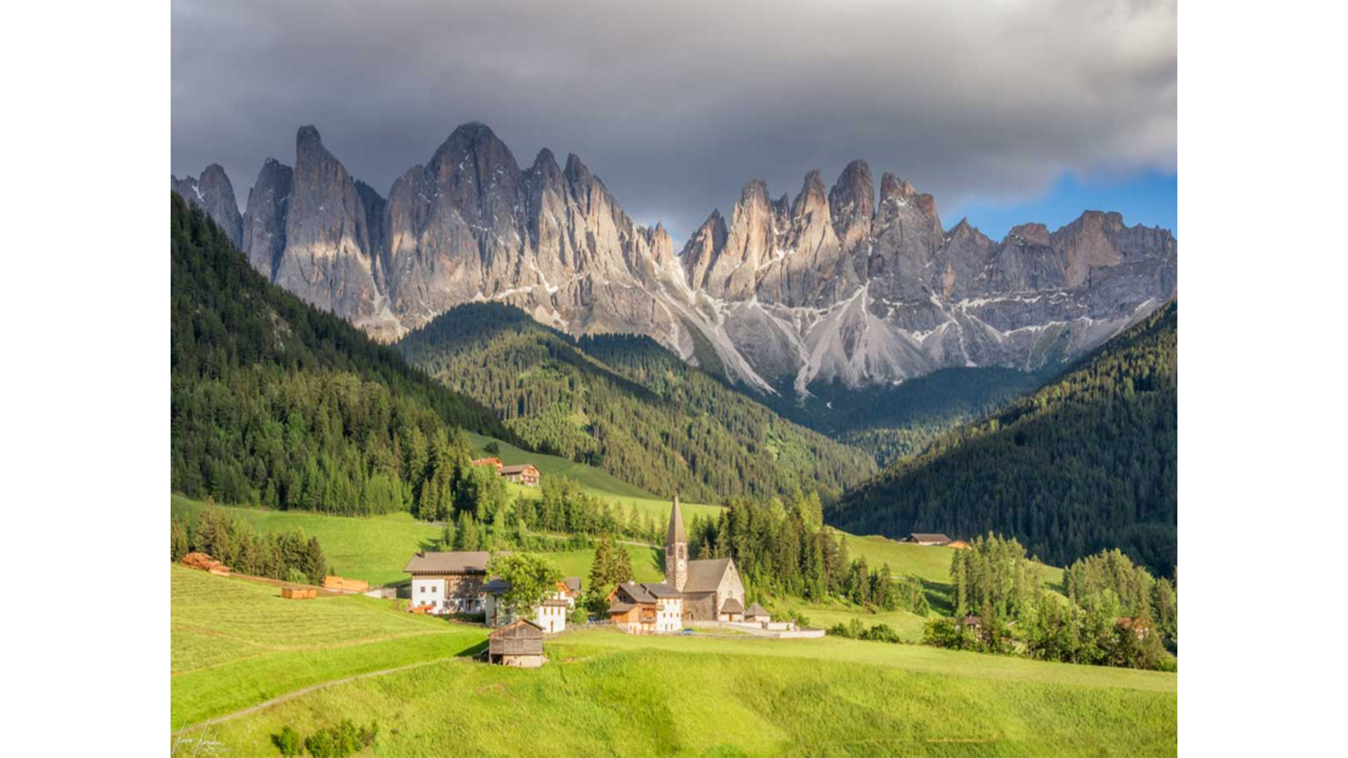 Due chiesette in val di Funes